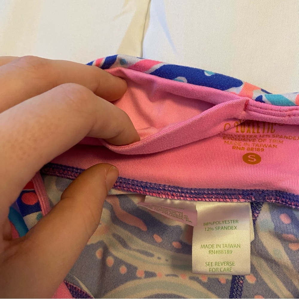 Lilly Pulitzer Vibrant Swirl Leggings - Picture 3 of 7